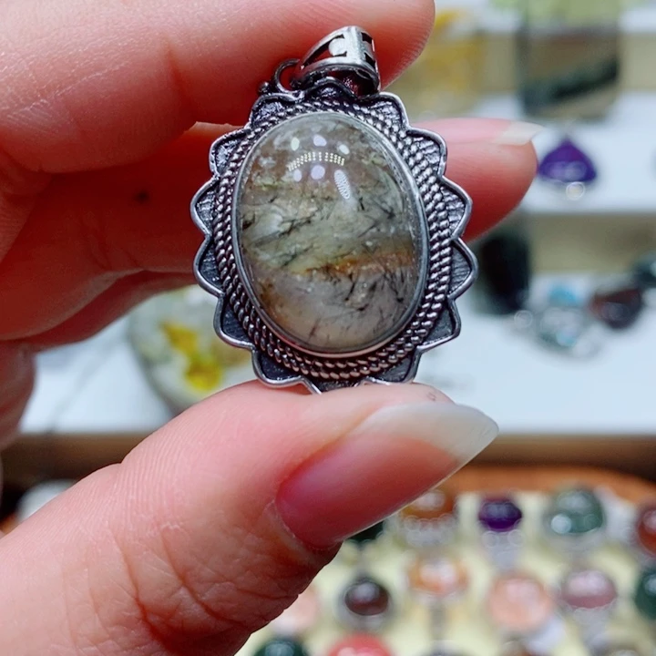 水晶戒指未镶嵌水晶