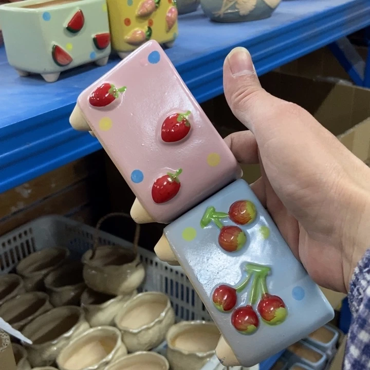 陶瓷花盆单场满9.9发10*7*7