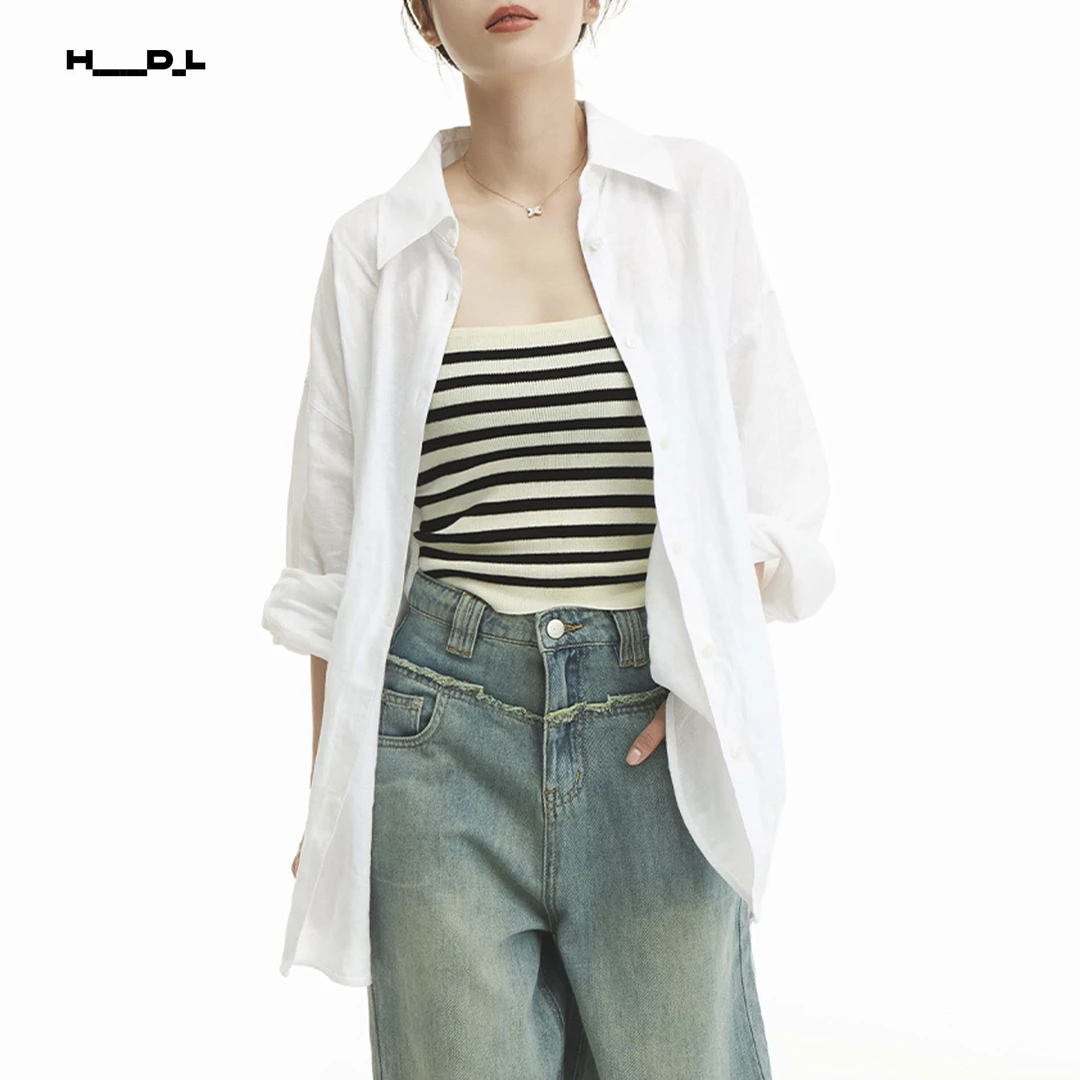 HDL CASUAL CONCEPTION  · 宽松廓形长袖衬衫