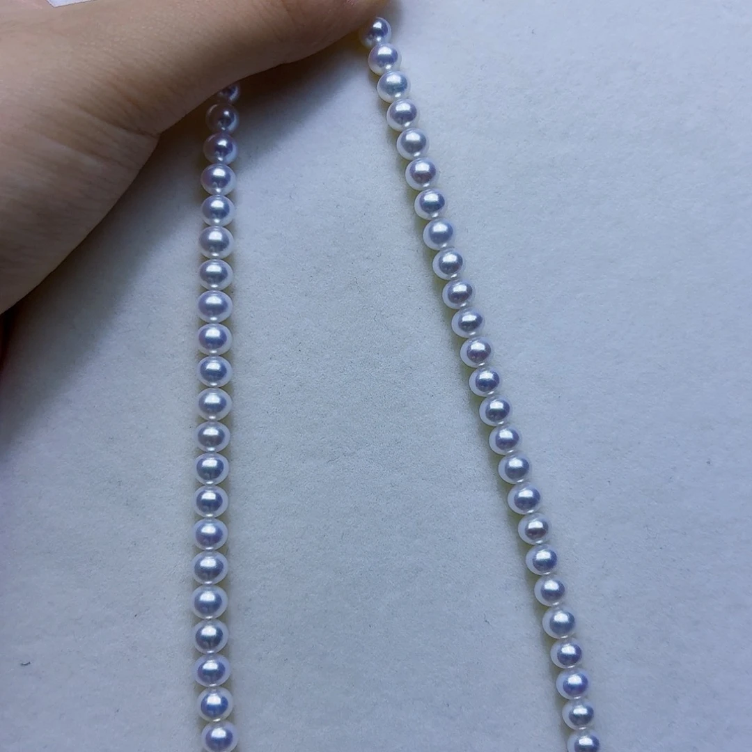 王***此淡水珍珠银S925镶嵌颈饰