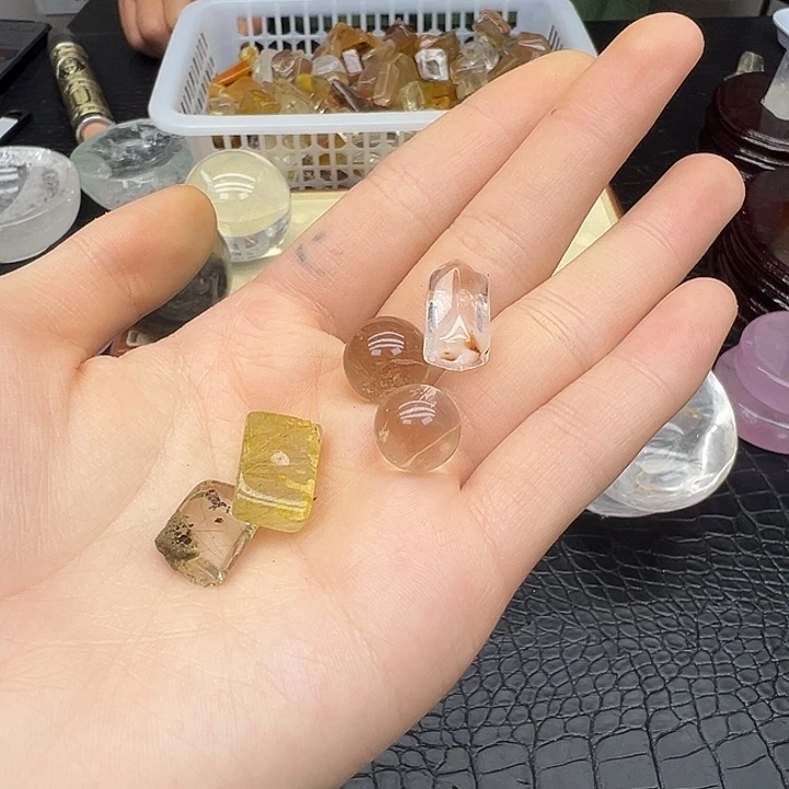 未镶嵌水晶珠宝半成品4水晶