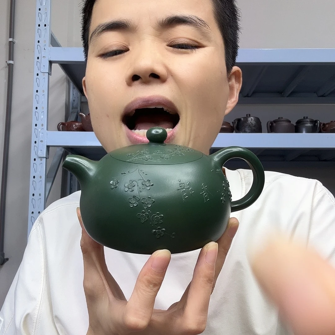 茶壶紫砂民间手艺人全手工制作