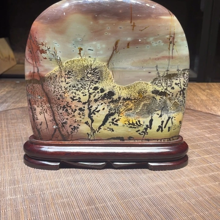 香榧木9***9广西柳州国画石头