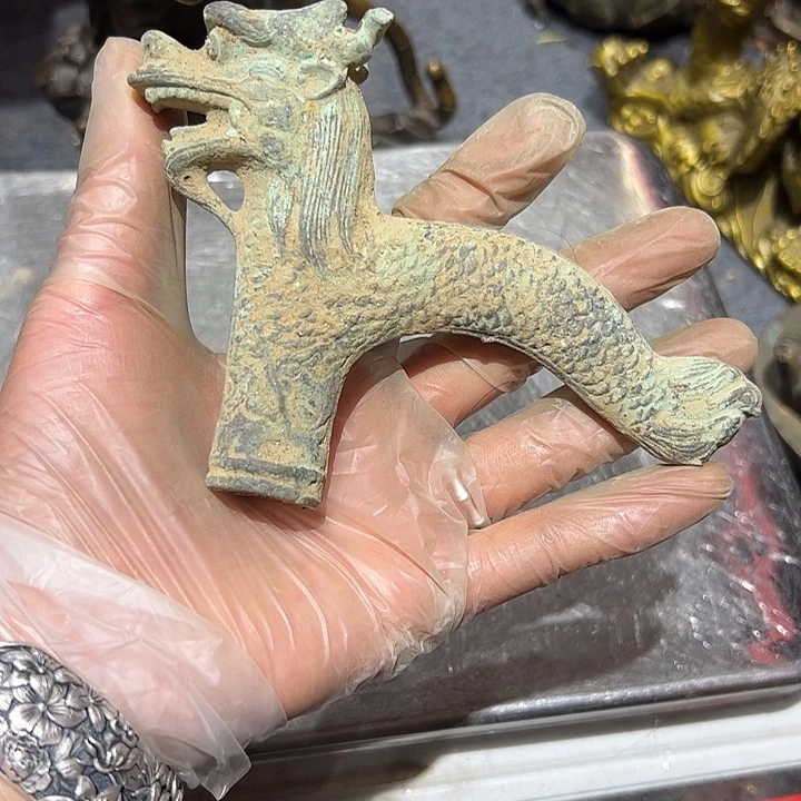 微瑕疵黄铜摆件工艺品