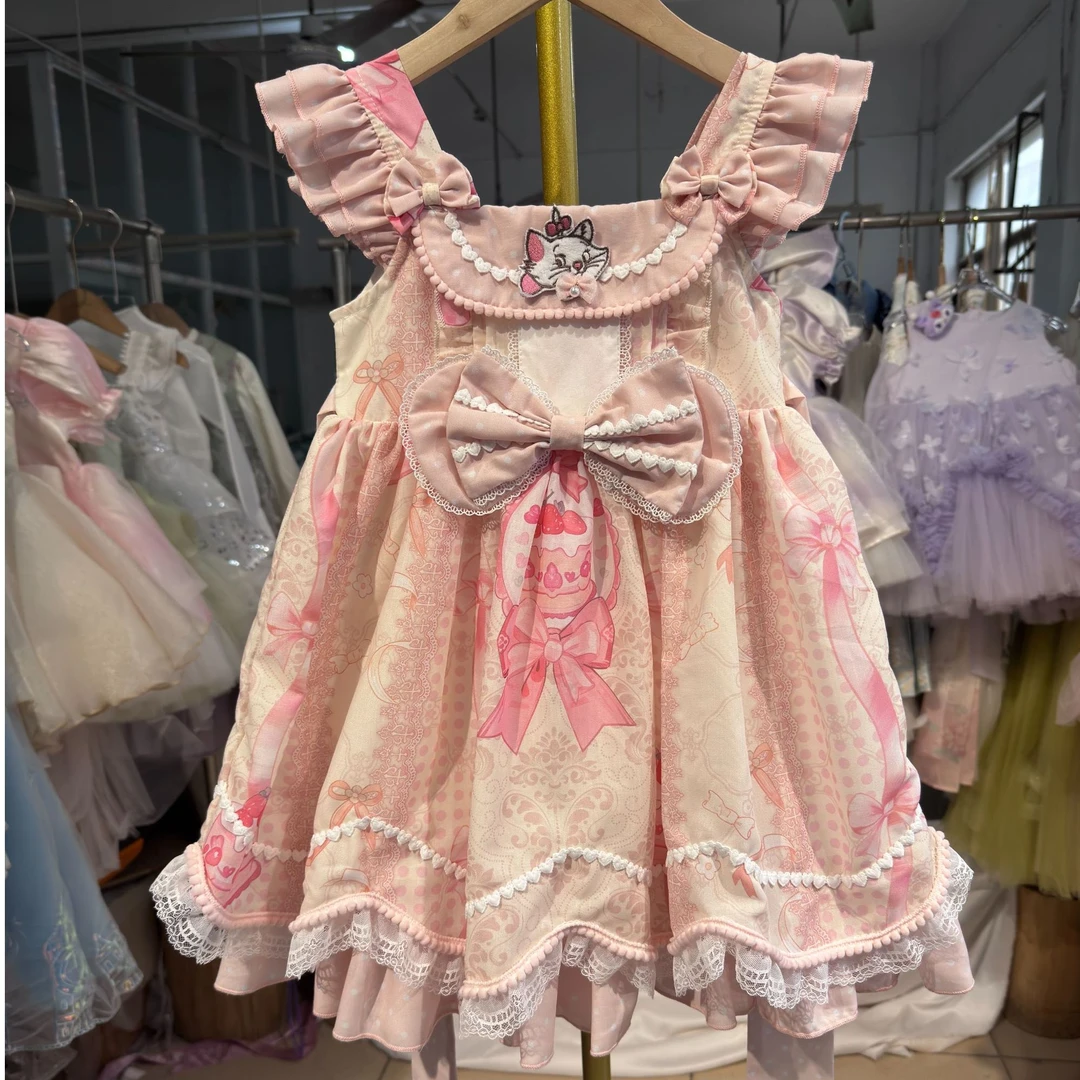 玛丽猫公主裙女宝宝夏季女童甜美小女孩