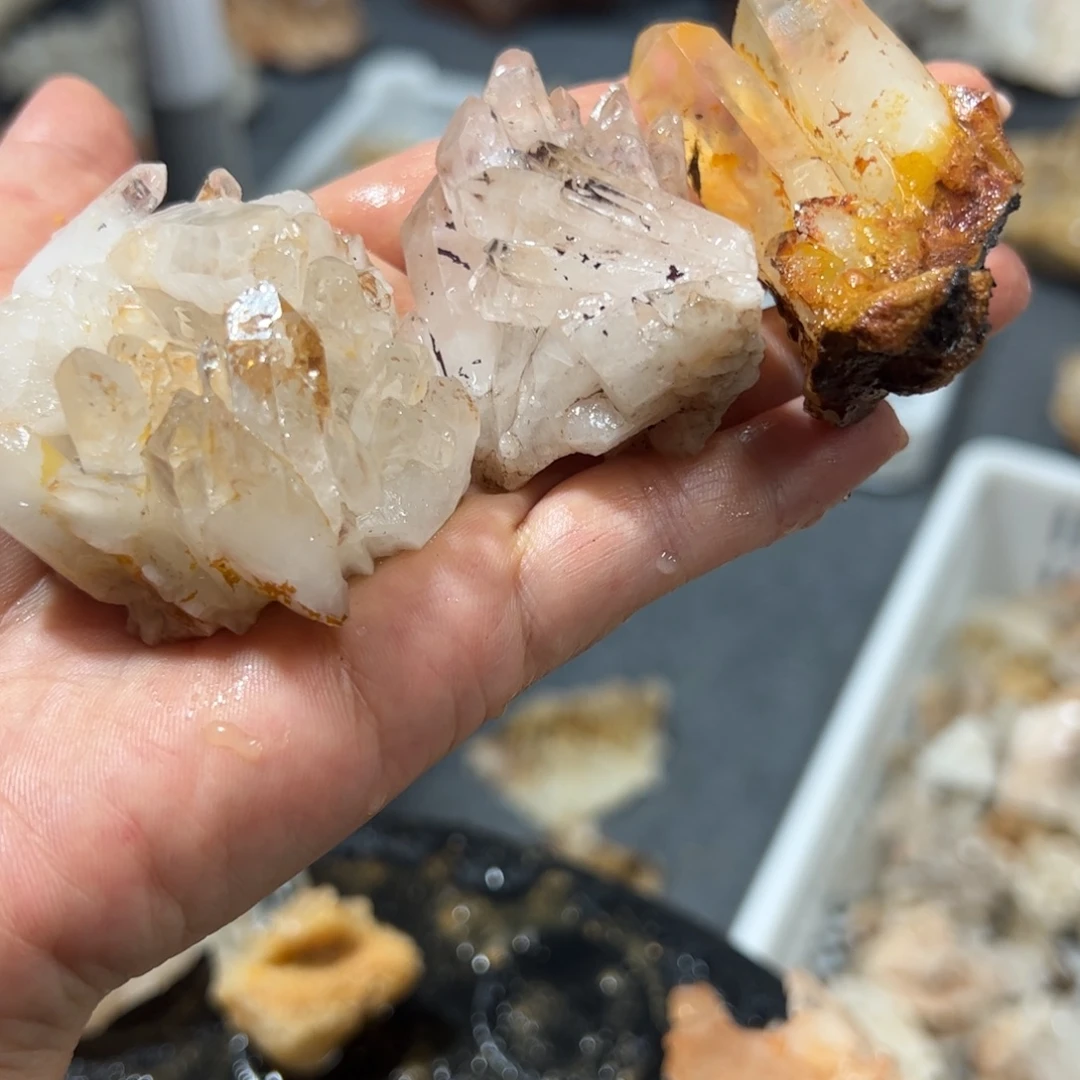 黑***卡未镶嵌珠宝半成品水晶