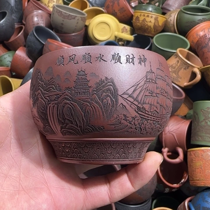 茶杯紫砂全手工制作工艺