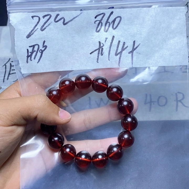 琥珀手串未镶嵌用****1