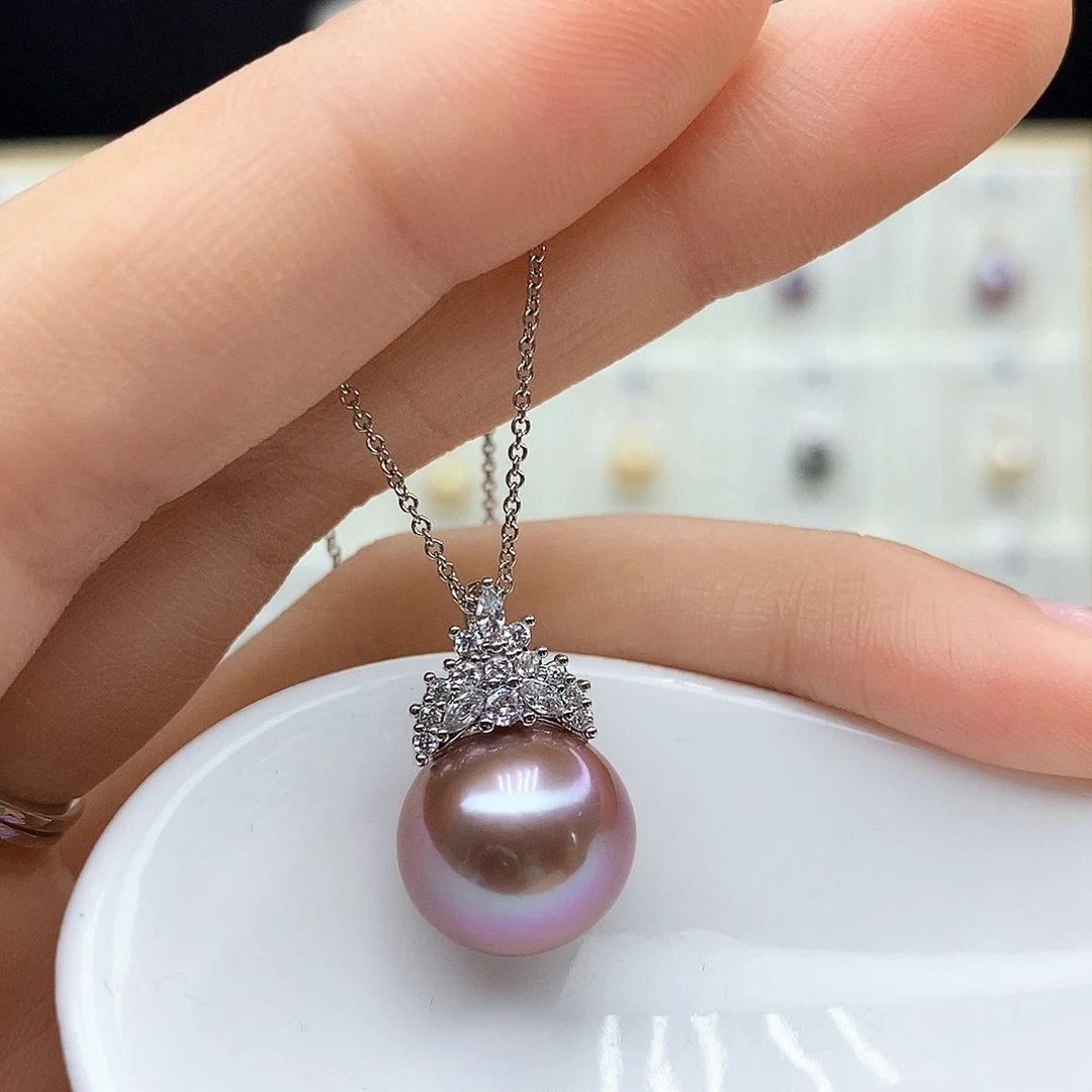 淡水珍珠合金颈饰