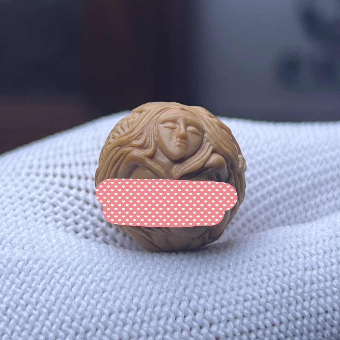17左右灵蛇猴头核桃(全品有正常封口线)