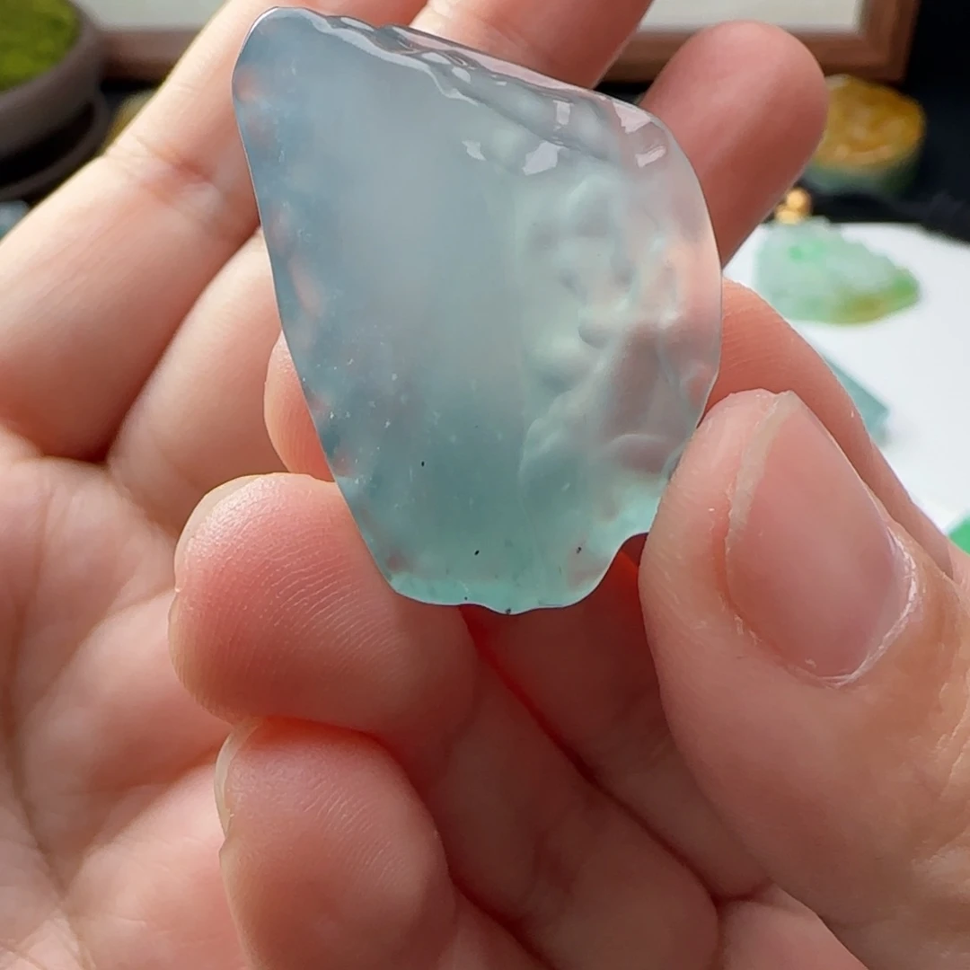 定制翡翠未镶嵌材料