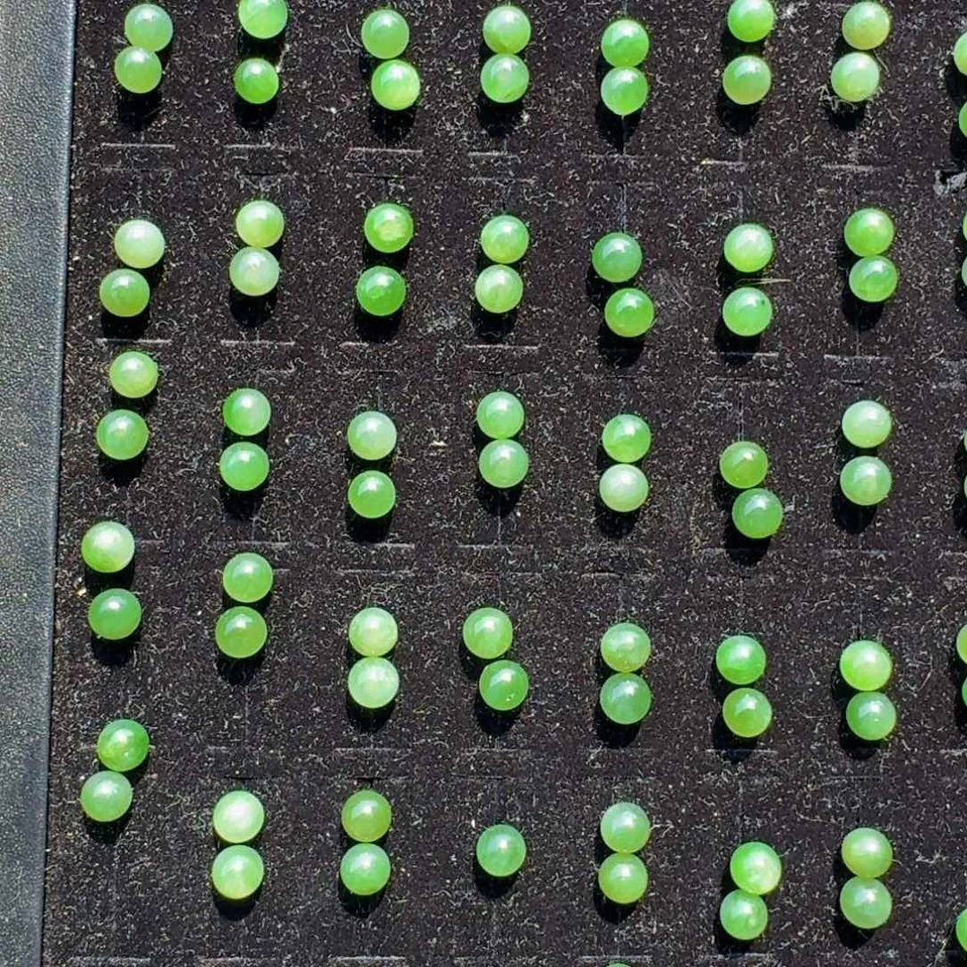 和田玉银S925镶嵌耳饰多样性发货拍一发一