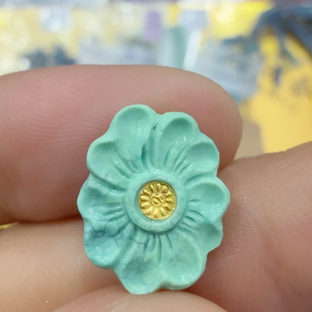 绿松石未镶嵌配饰