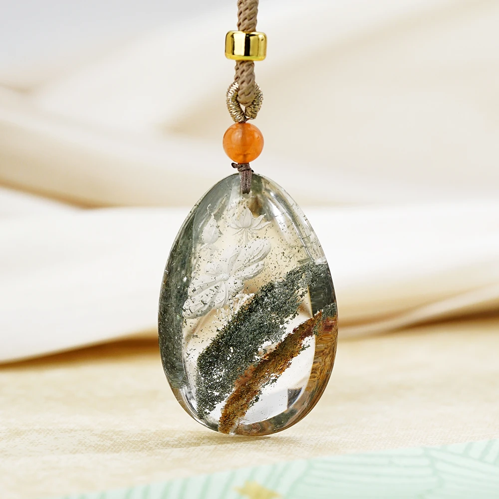 孤品和气生财意境水晶挂件44404