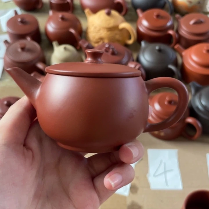 紫砂茶壶广东潮州紫砂壶紫砂茶壶110毫升
