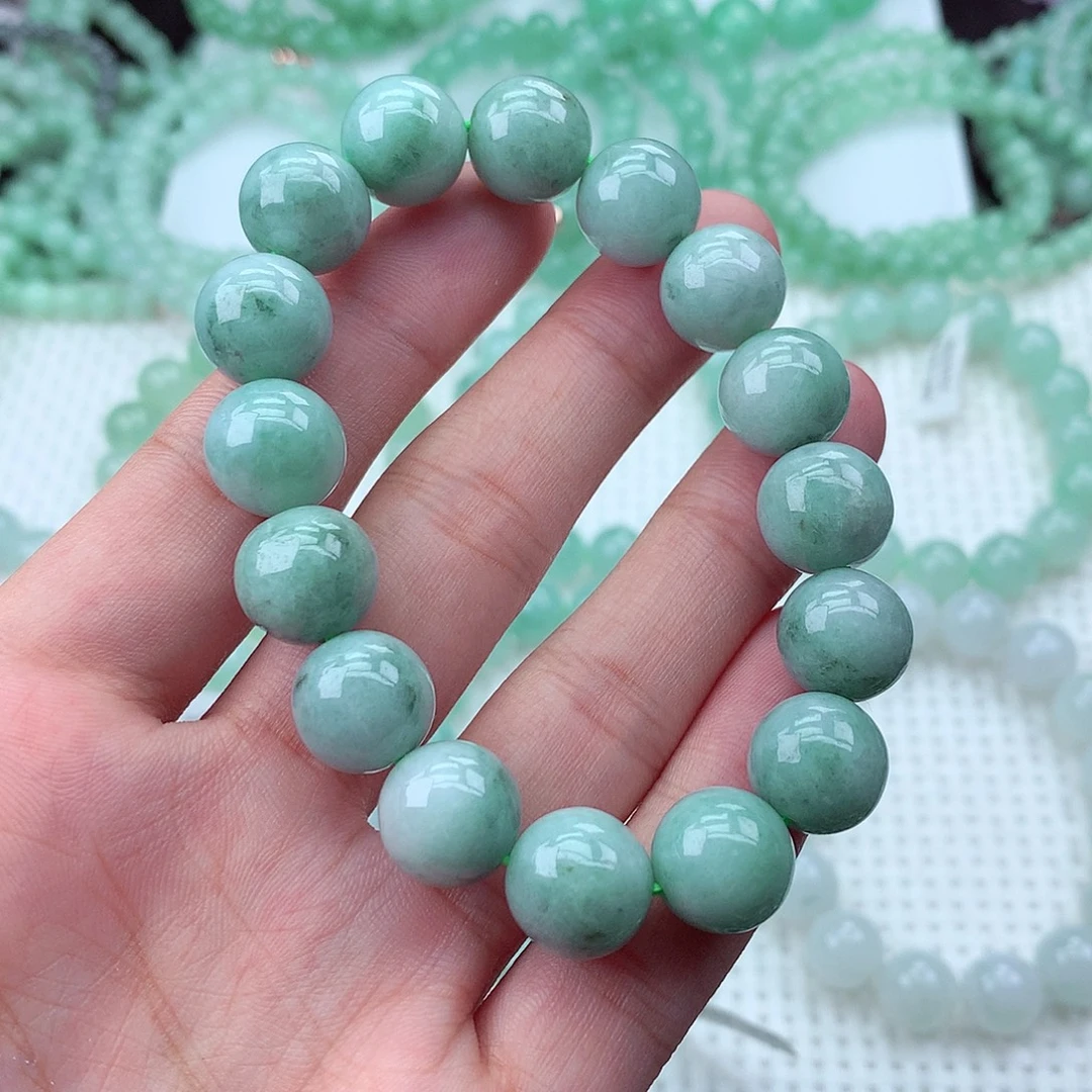 翡翠未镶嵌毛衣链