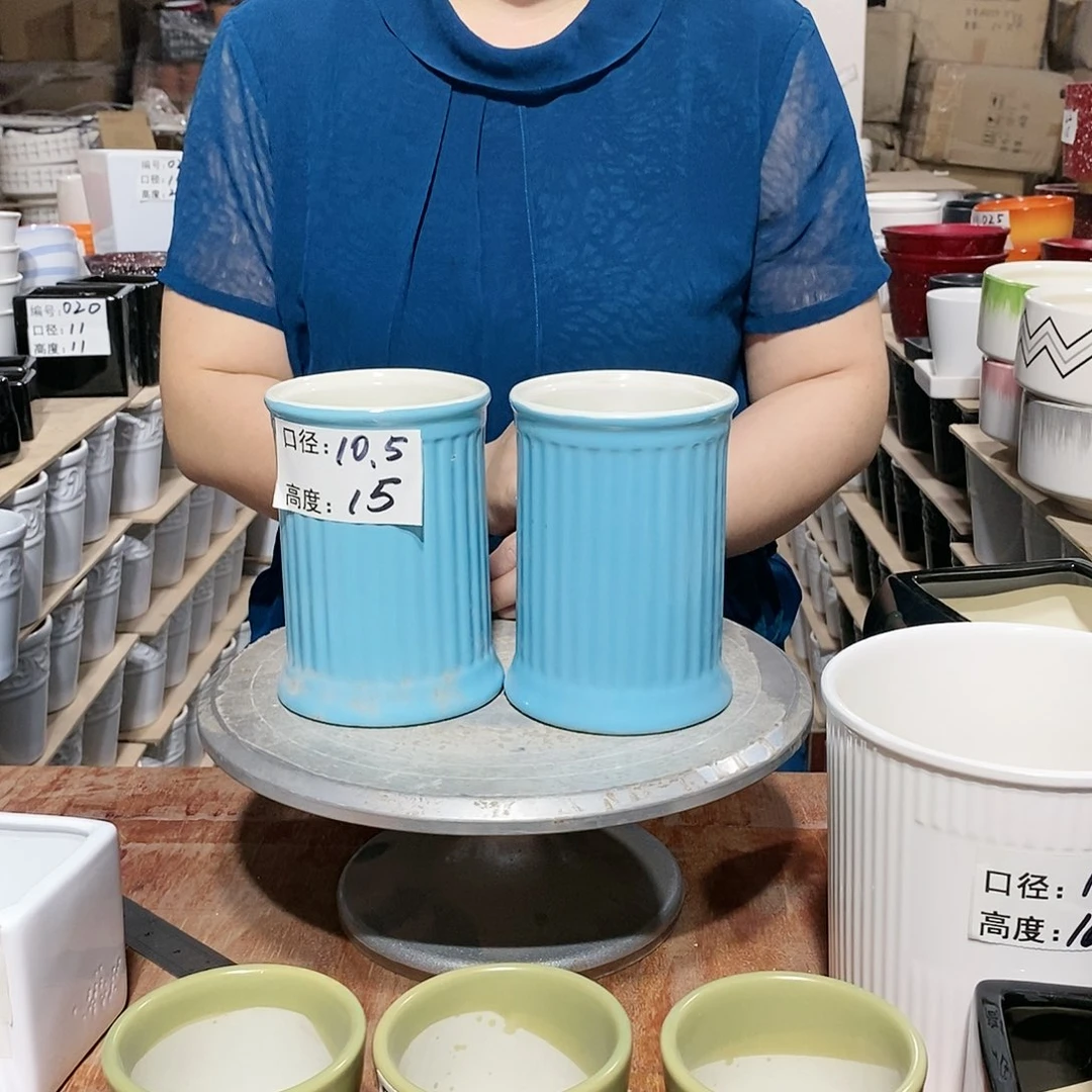 【闪购商品】微瑕花盆-罗马10×15-2个