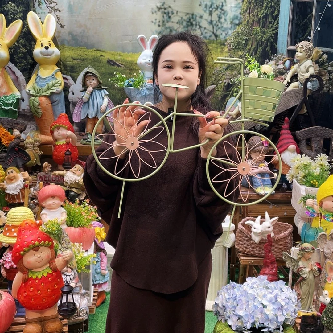 摆件花园摆件红红火火