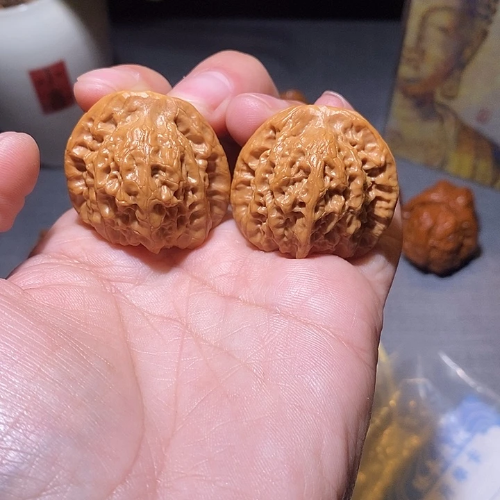 文玩核桃把件全品无修36尺蓟县佛肚