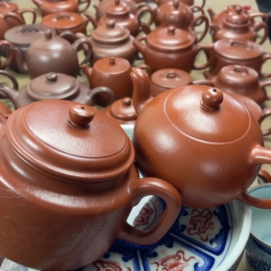 茶壶紫砂精工全手工制作