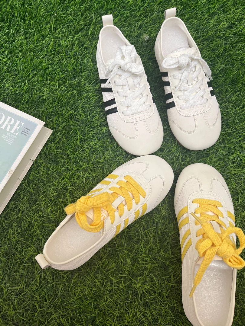 2025夏季新款两杠百搭爆款时尚防滑休闲板鞋透气德训鞋女5023