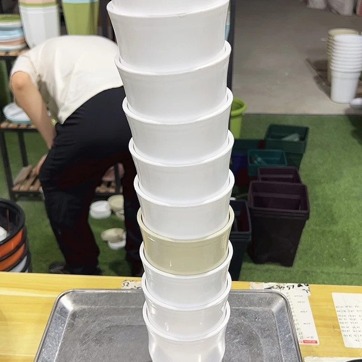 竹节口10高10混色10个带托