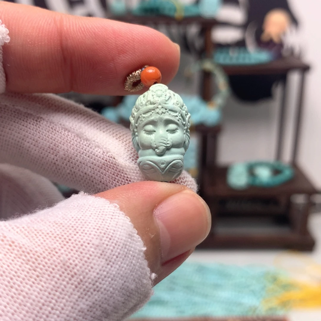 未镶嵌绿松石挂件