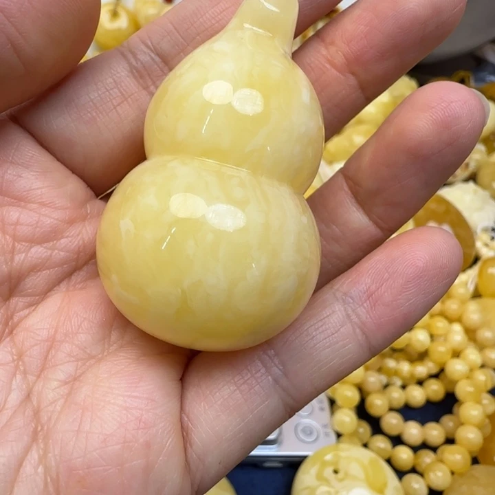 蜜蜡未镶嵌颈饰天然蜜蜡
