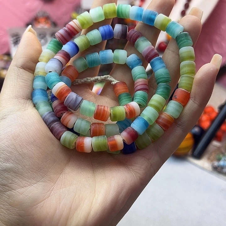 琉璃颈饰尼泊尔琉璃