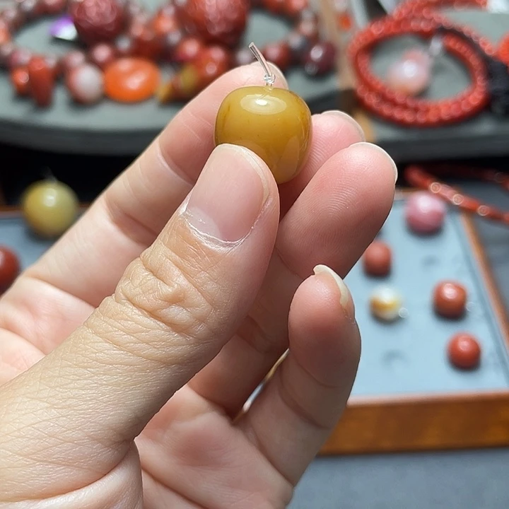 未镶嵌单珠15多样性发南红玛瑙