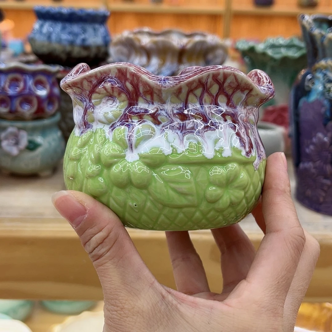 【闪购商品】陶瓷花盆
