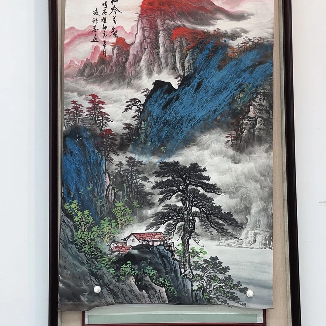 国画凌行志老师国画手绘精品