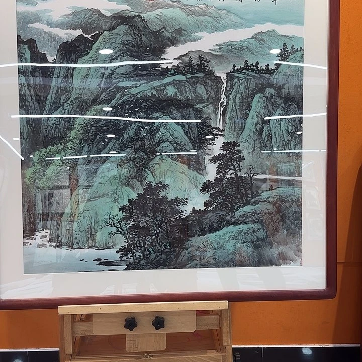 国画是我的第一反应就是说