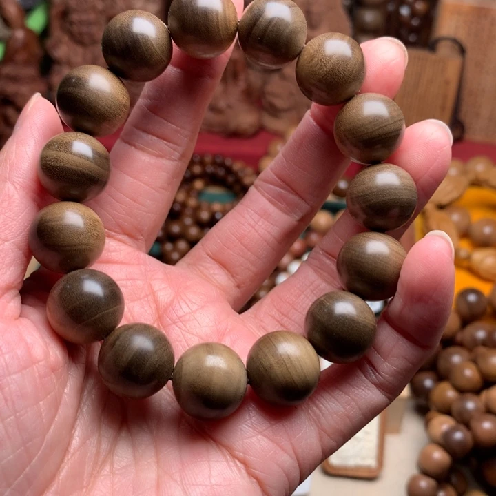 檀香木手串/手链老山檀1.5阴沉