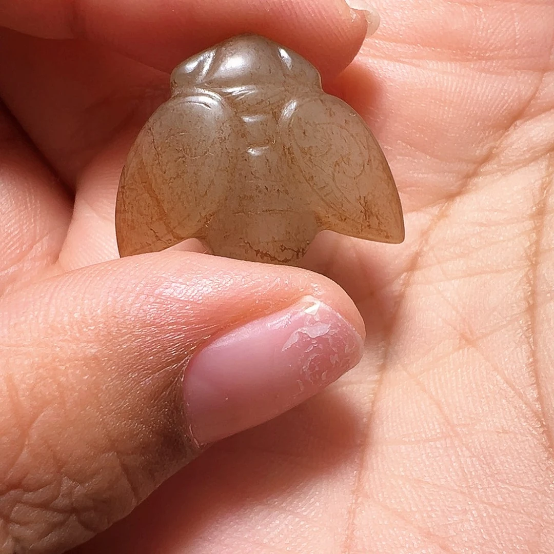 和田玉未镶嵌挂件水*