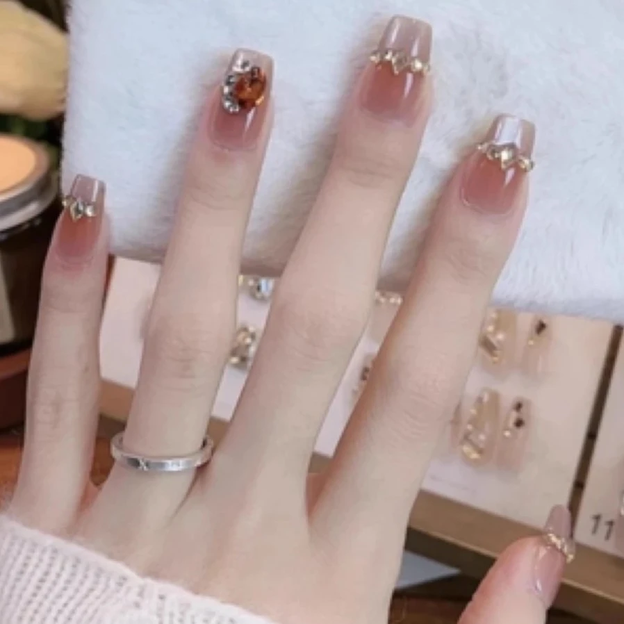 【Enailvis 穿戴甲】手工穿戴甲高级感网红爆款巴黎邂逅K9钻短T