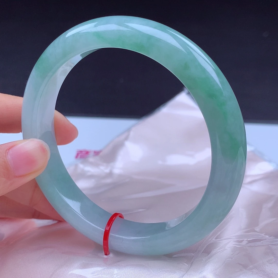 未镶嵌手镯翡翠62圈001735