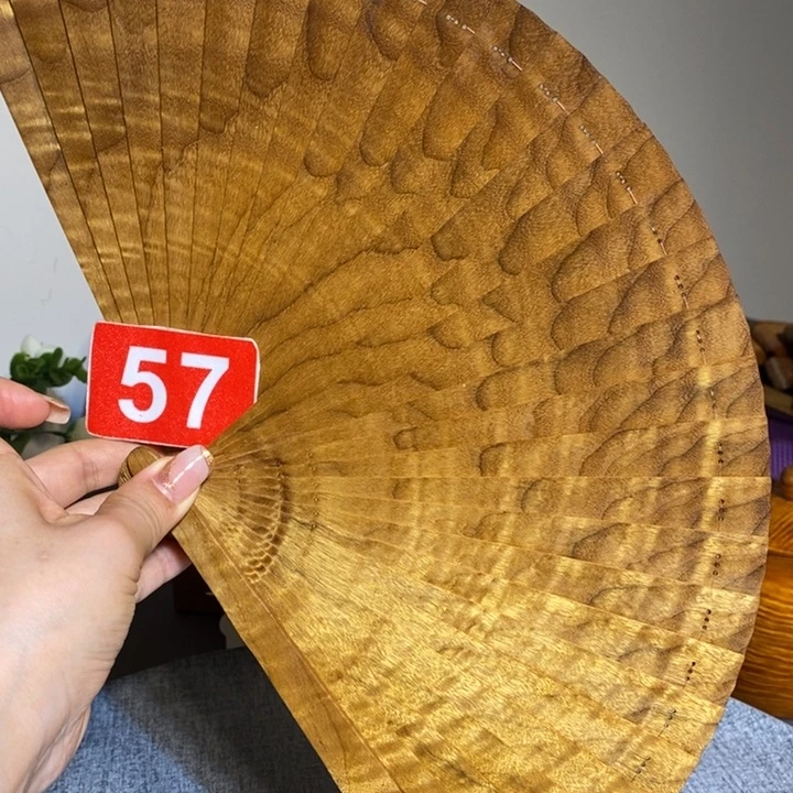 金丝楠钧金丝楠木扇子