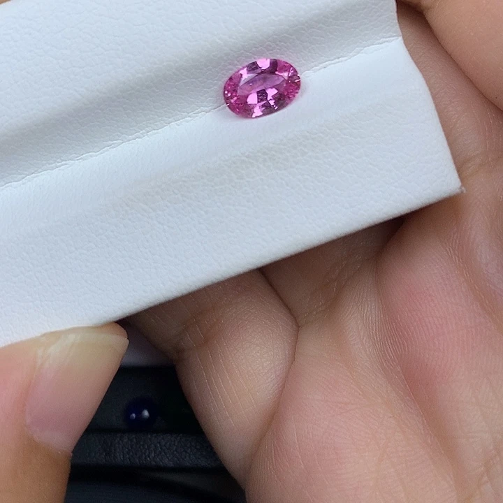 裸石蓝宝石5x7.5帕帕拉恰
