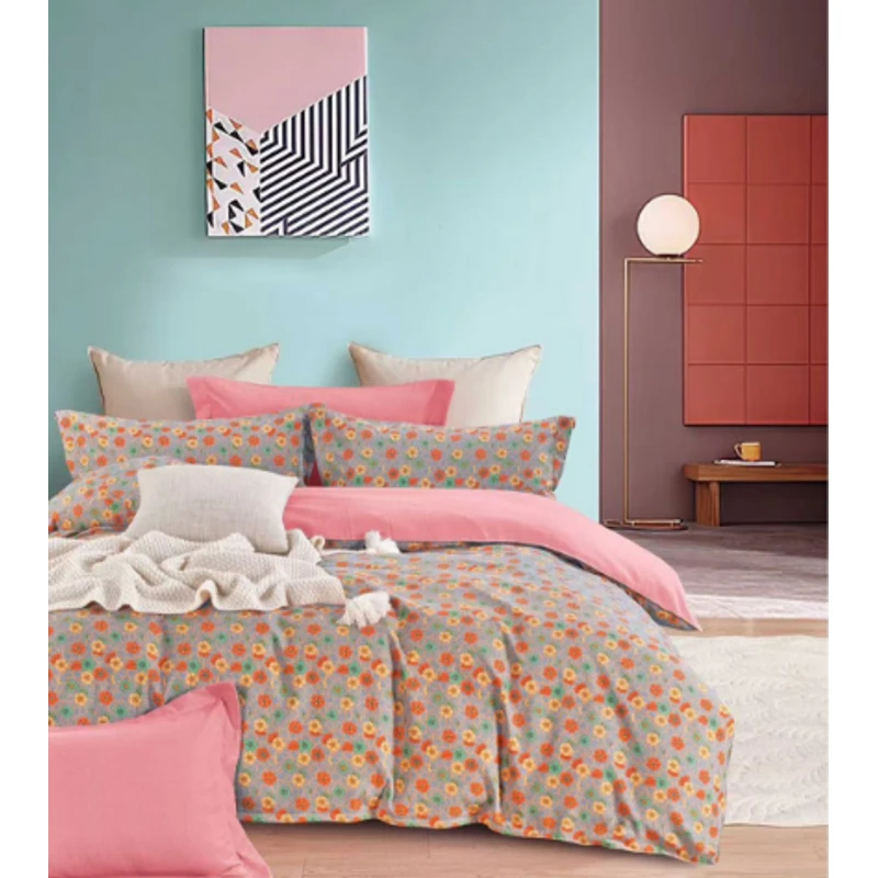 [小红花]200*230cm加厚磨毛床单 亲肤透气柔软百搭四季可用