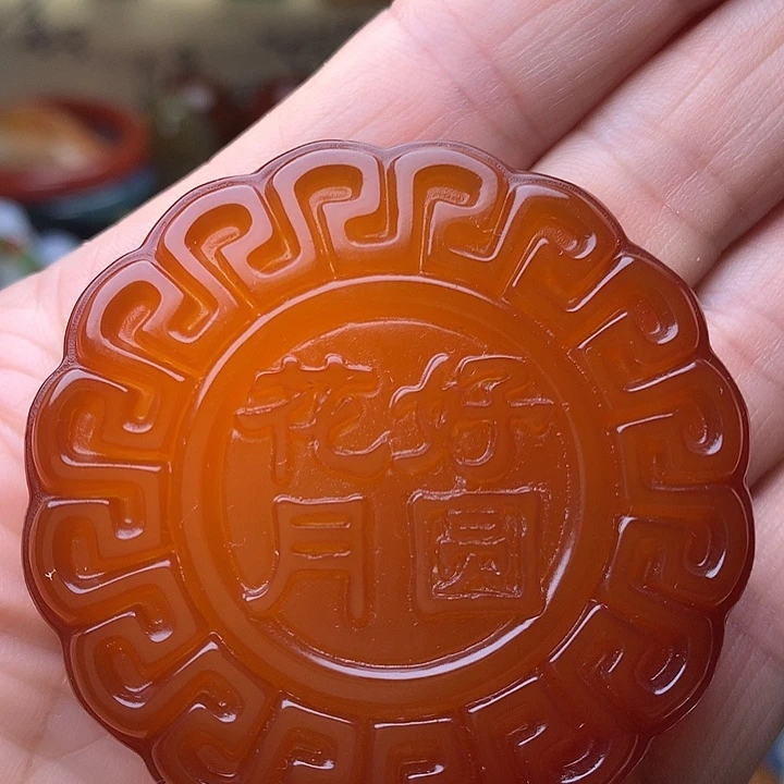 玛瑙/玉髓未镶嵌珠宝奇石手把