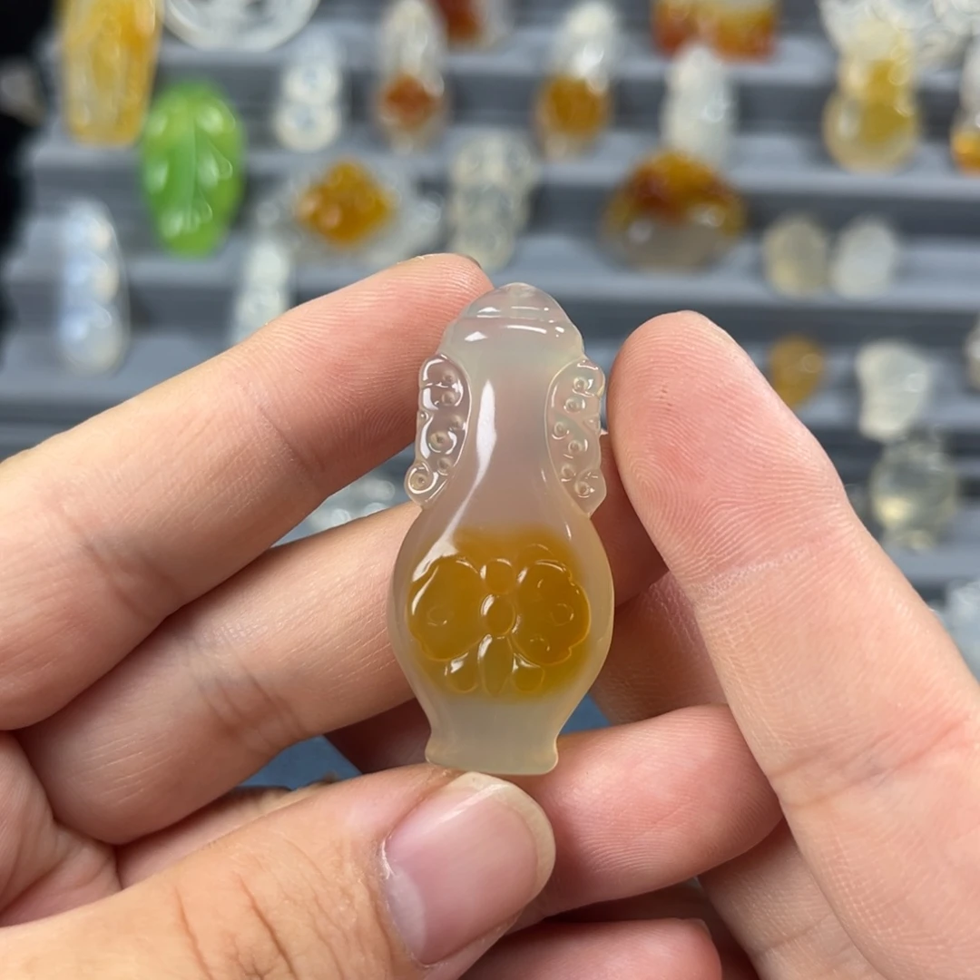 玛瑙/玉髓未镶嵌颈饰