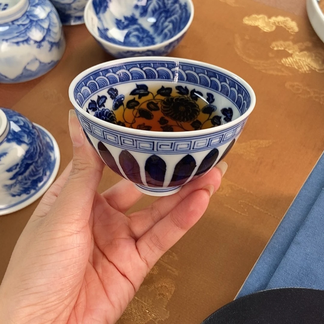 杯子景德镇手绘茶器