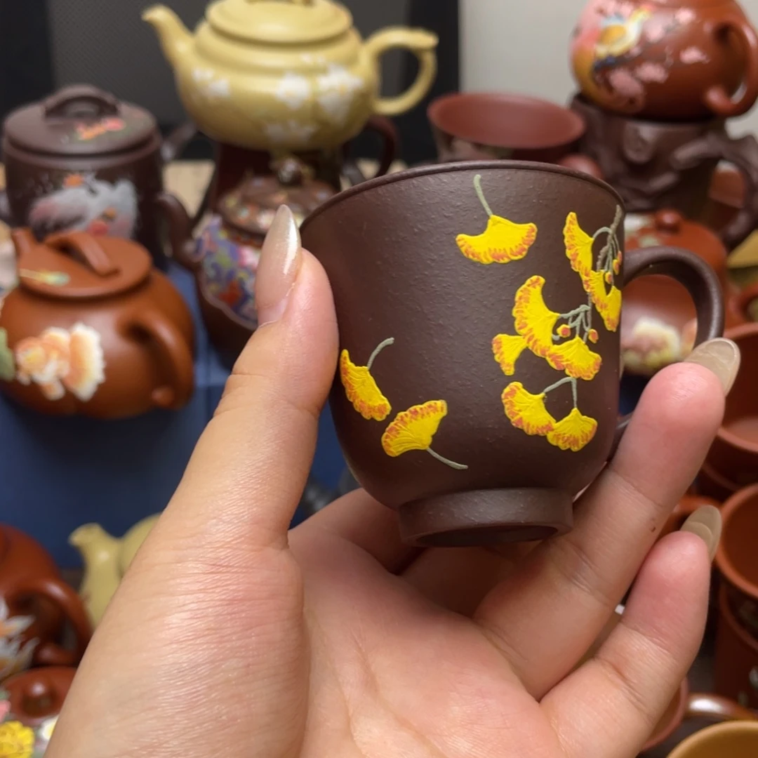 茶杯紫砂紫砂主人杯70cc