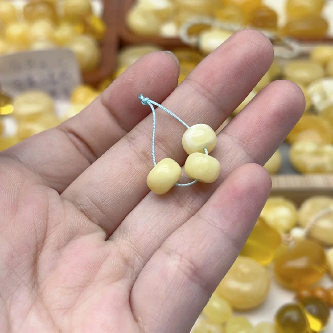 裸石蜜蜡未镶嵌天然