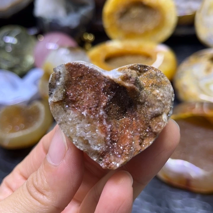 未镶嵌发饰水晶红爱心
