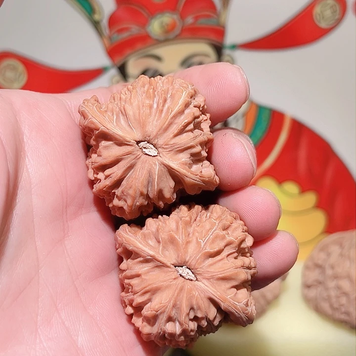 把件文玩核桃小**人磨盘41编411