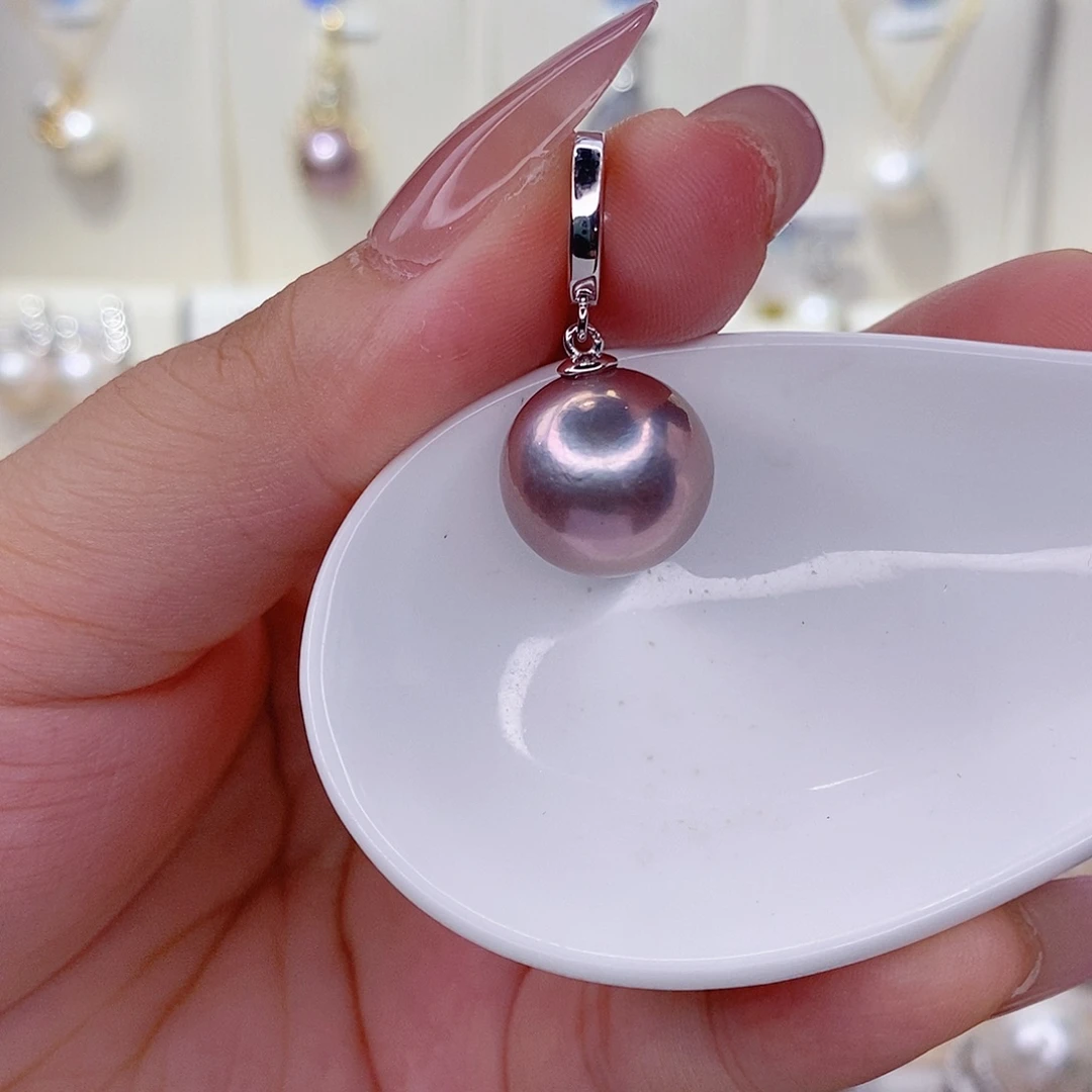 淡水珍珠未镶嵌吊坠(赠链)