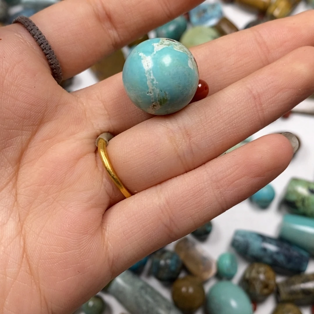 南红玛瑙合金珠宝半成品