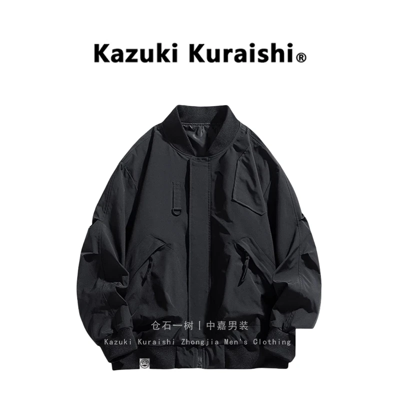 仓石一树时尚休闲百搭潮流美式日系韩版复古ins风春秋季男士上衣